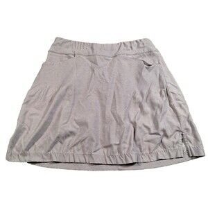Lady Hagen Women’s Golf Skort Skirt Stretch Athletic Casual Size Large Beige